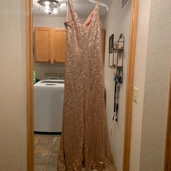 Dresses | Prom Dress Rose Gold | Poshmark